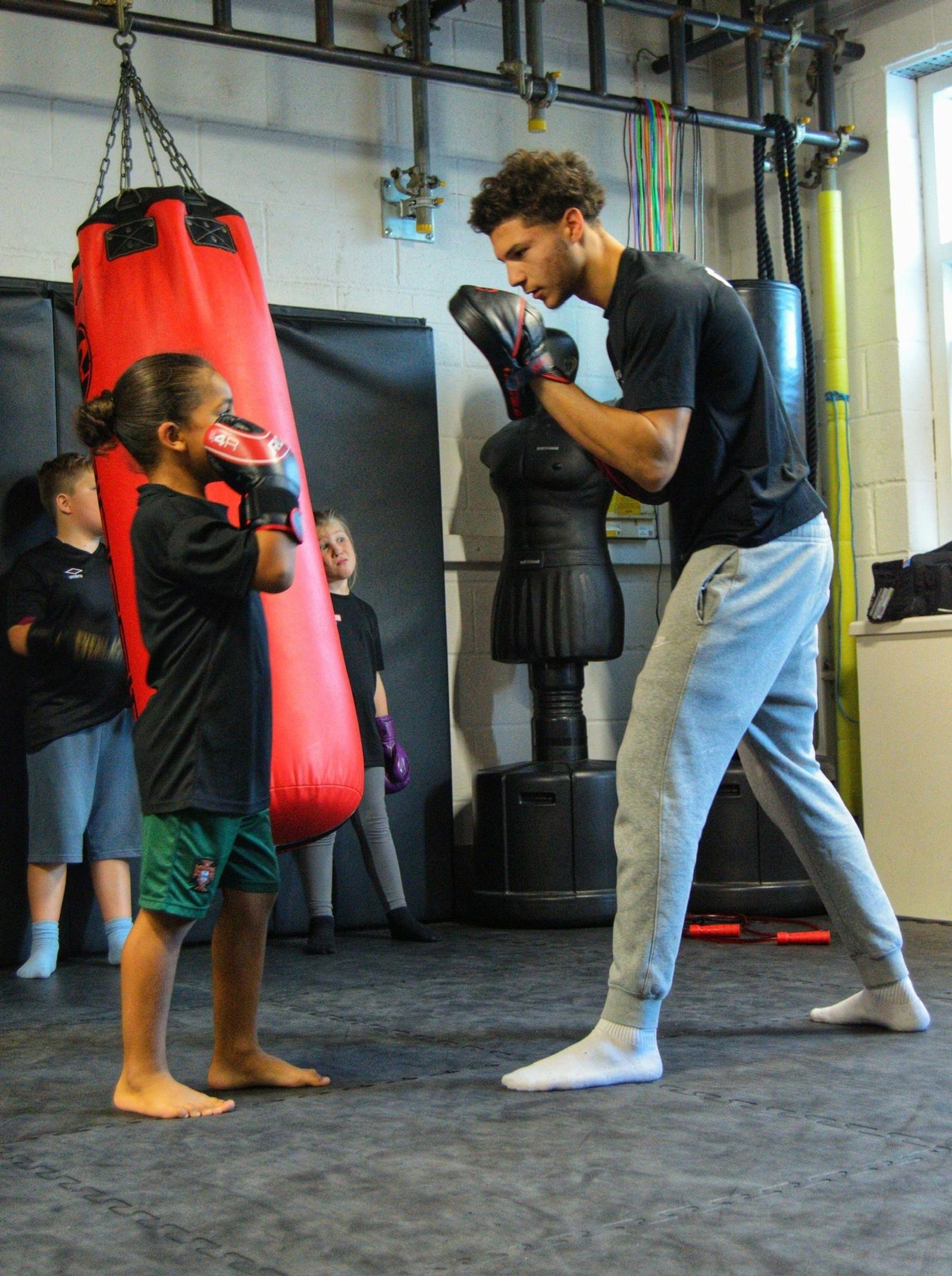 Coaching session at Fight Hub Basingstoke